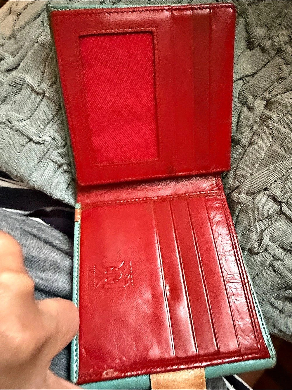 FOSSIL Colorblock Leather Wallet - Picture 5 of 9